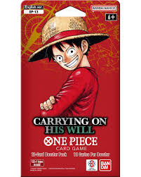 ONE PIECE CARD GAME OP-13 CARRYING ON HIS WILL BOOSTER PACK + Mystery pack