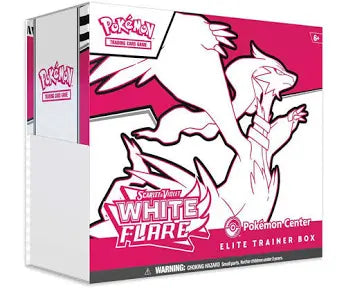 POKEMON TCG SCARLET & VIOLET WHITE FLARE ELITE TRAINER BOX + Free Mystery Pack