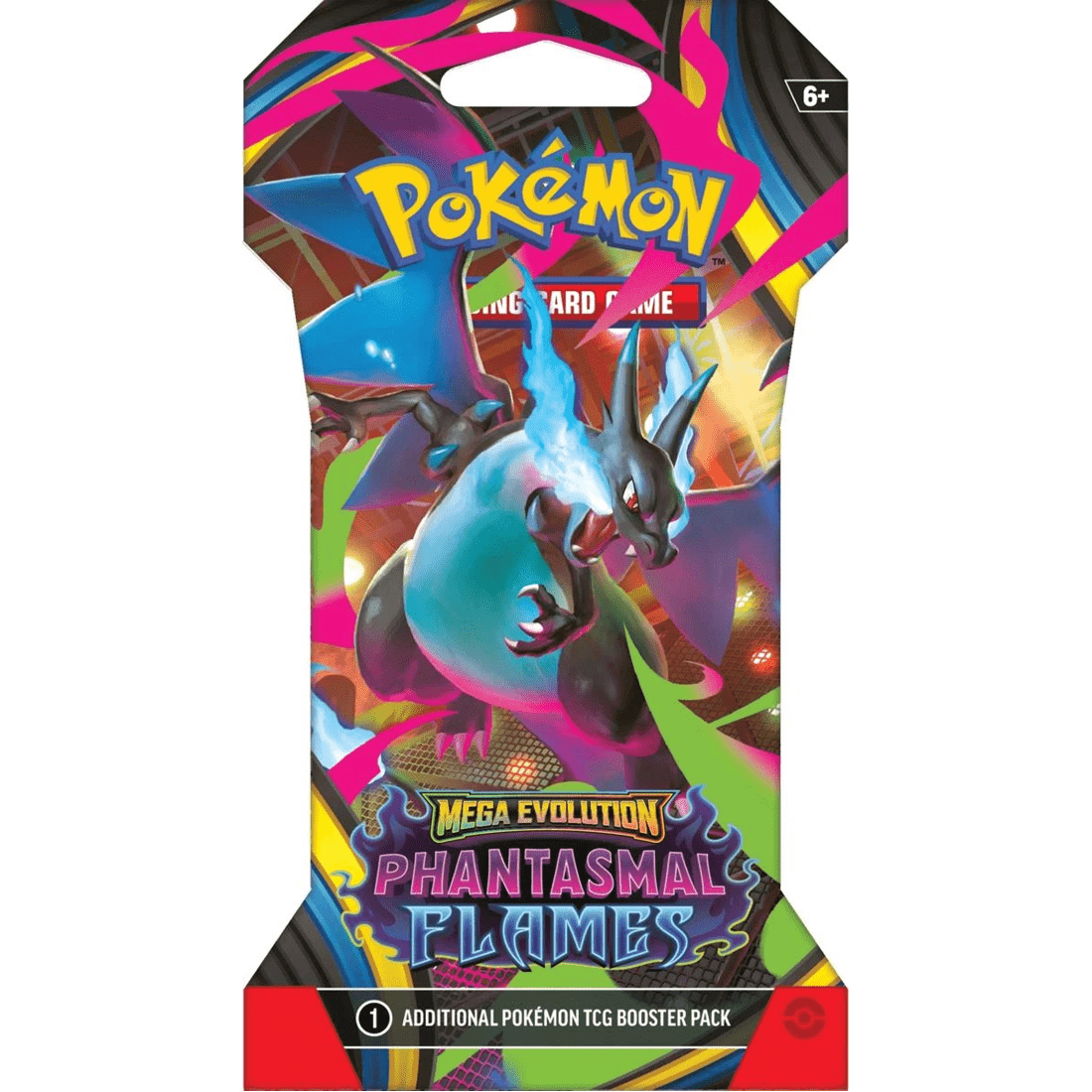 Pokemon Trading Card Game: Mega Evolution - Phantasmal Flames Blisters - Assorted+ Mystery Pack