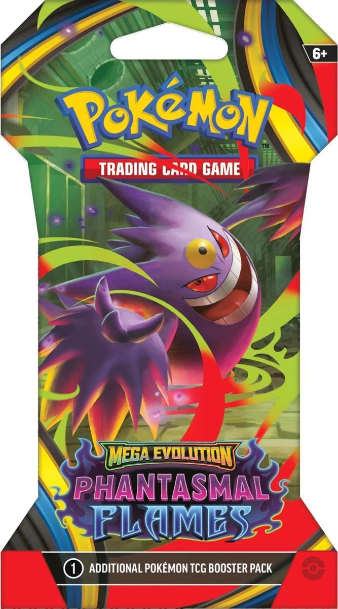 Pokemon Trading Card Game: Mega Evolution - Phantasmal Flames Blisters - Assorted+ Mystery Pack