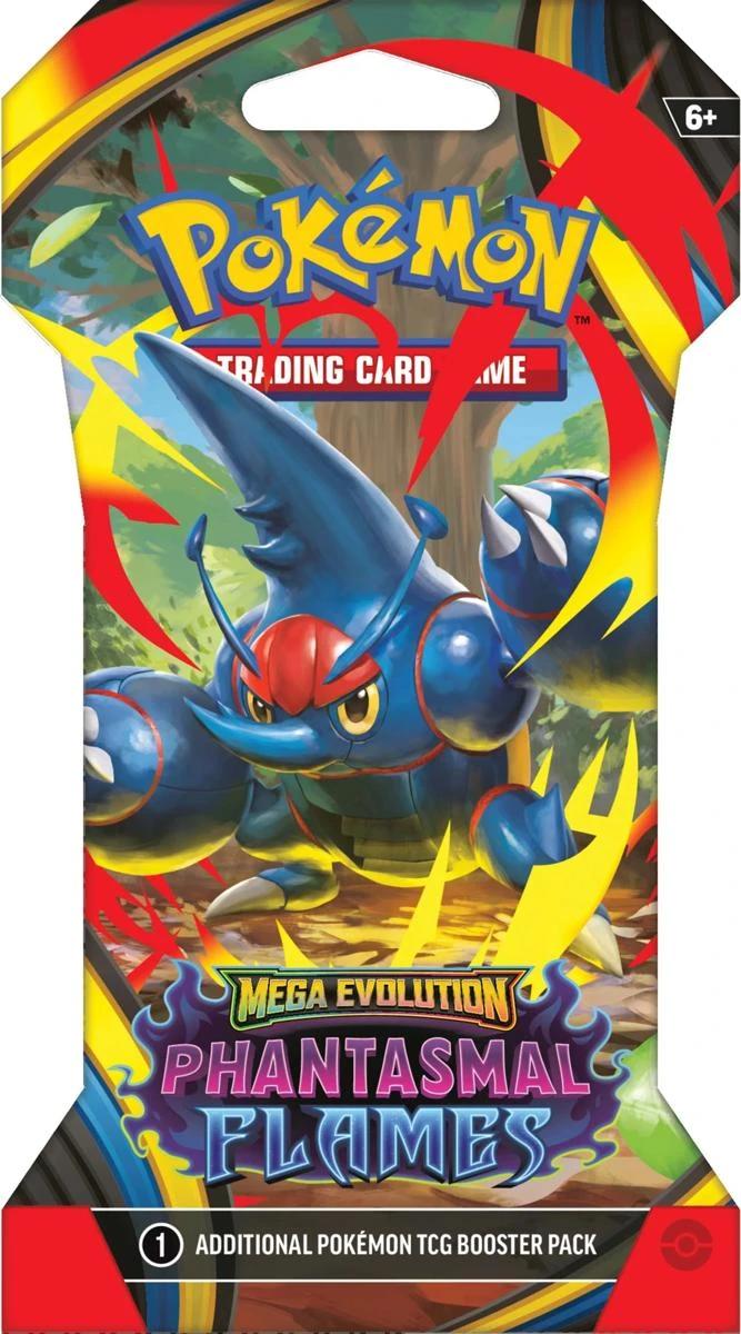 Pokemon Trading Card Game: Mega Evolution - Phantasmal Flames Blisters - Assorted+ Mystery Pack